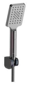 VALVEX Zestaw natryskowy, punktowy LOFT GUN METAL.