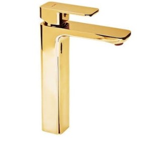 VALVEX Bateria umywalkowa LOFT GOLD, wysoka.