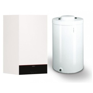 VIESSMANN Kocioł VITODENS 100-W 19 kW, zasobnik CWU 100 litrów.
