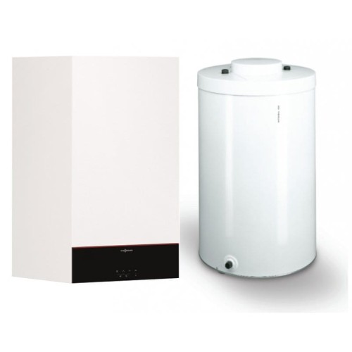 VIESSMANN Kocioł gazowy VITODENS 100-W 25 kW, zasobnik CWU 100 litrów.
