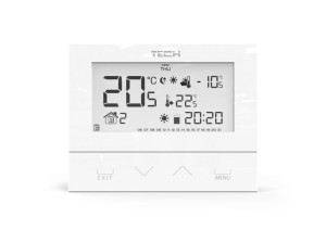 TECH Sterownik  pokojowy ST-292 V3, przewodowy.